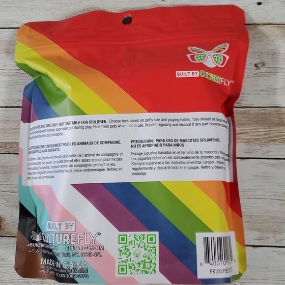 NEW Sealed CultureFly Pride‎ Pet Dog Pack Leash, Bandana, Rope Toy - Picture 5 of 6